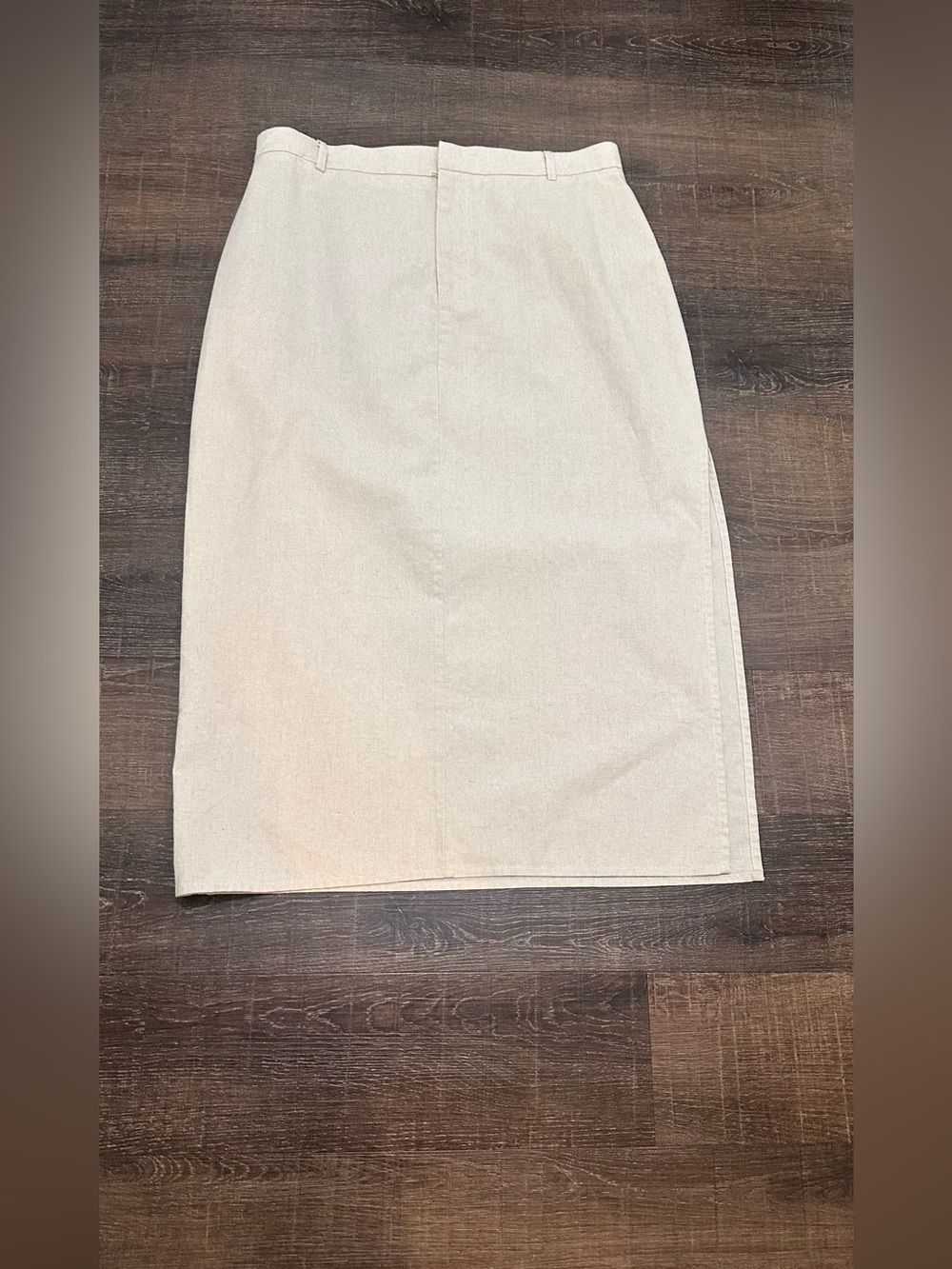 Cider Soft Beige Tailored Pencil Skirt Size XL